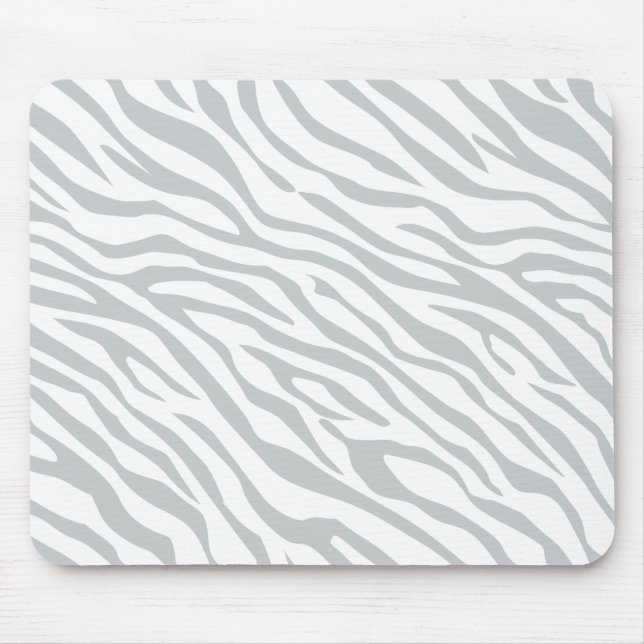 Tapis De Souris Clic magique de rayures de zèbre pour customiser (Devant)