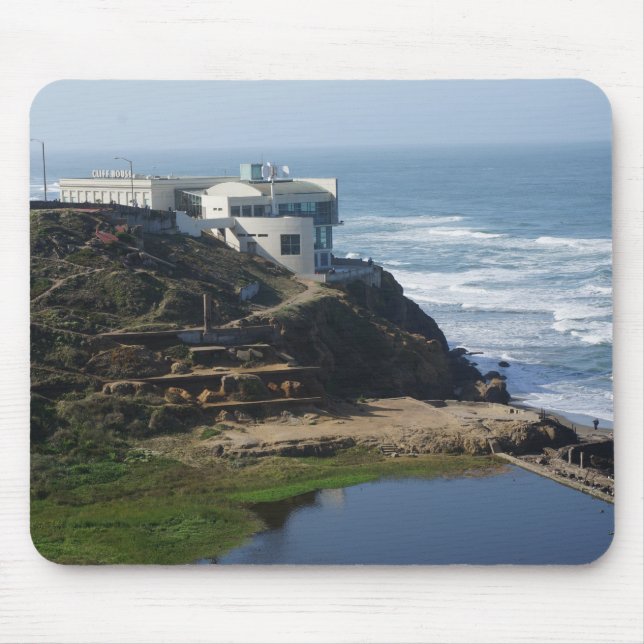 Tapis De Souris Cliff House - San Francisco, CA Pad de souris (Devant)