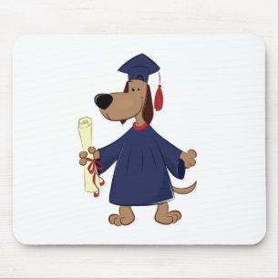 Tapis De Souris Clipart de graduation de chien