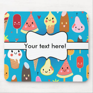 Tapis De Souris Clipart mignon de caractères de nourriture