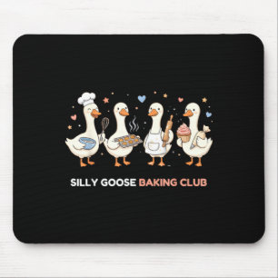 Tapis De Souris Club de pâtisserie d'oie Maman pâtissière drôle Ma