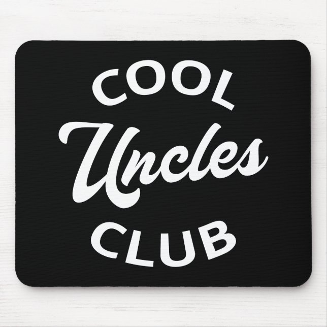 Tapis De Souris Club des oncles cool I (Devant)
