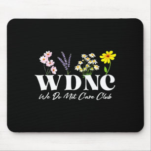 Tapis De Souris Club Fleur Retro Wdnc On S'en Fiche 