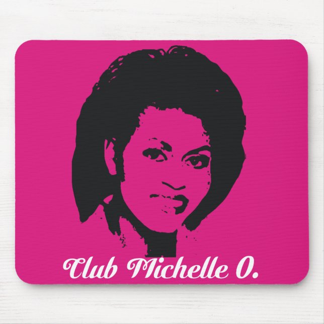 Tapis De Souris Club Michelle Mousepad dans les roses indien (Devant)