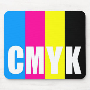 Tapis de souris CMYK