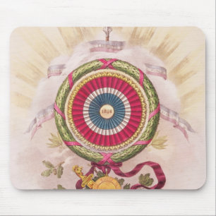 Tapis De Souris Cocarde, emblème de 1848