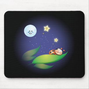Tapis De Souris Coccinelle de sommeil