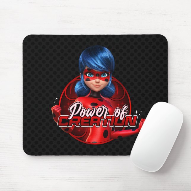 Tapis De Souris Coccinelle | Power of Creation Souse Pad (Avec souris)
