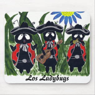 Tapis De Souris Coccinelles Mousepad de visibilité directe