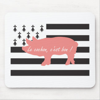 Tapis De Souris Cochon Breton