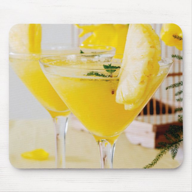 Tapis De Souris Cocktail d'ananas et de gingembre Fresca (Devant)