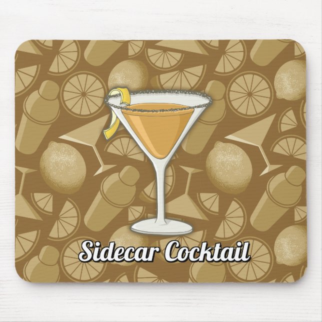 Tapis De Souris Cocktail Sidecar (Devant)