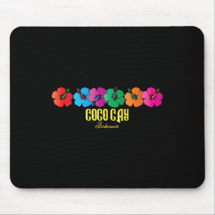 Tapis De Souris Coco Cay Hamas Souvenirs Vacances en Famille Crois
