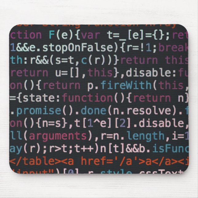 Tapis De Souris code (Devant)
