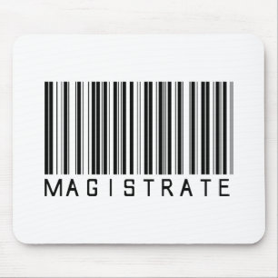 Tapis De Souris Code barres de magistrat