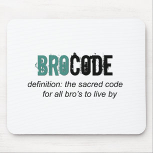 Tapis De Souris Code de Bro