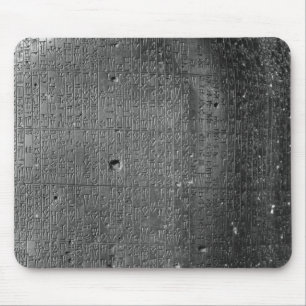 Tapis De Souris Code de Hammurabi, détail de l'inscription de