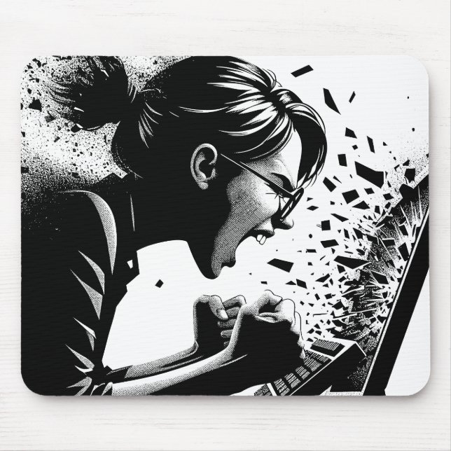 Tapis De Souris Code destructif (Devant)