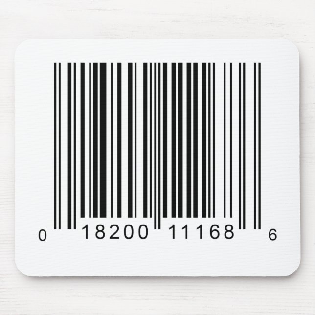 Tapis De Souris Code d'UPC (Devant)