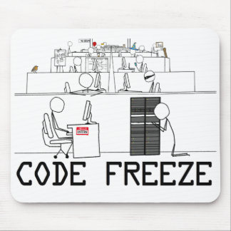 Tapis De Souris Code Freeze Souris Pad