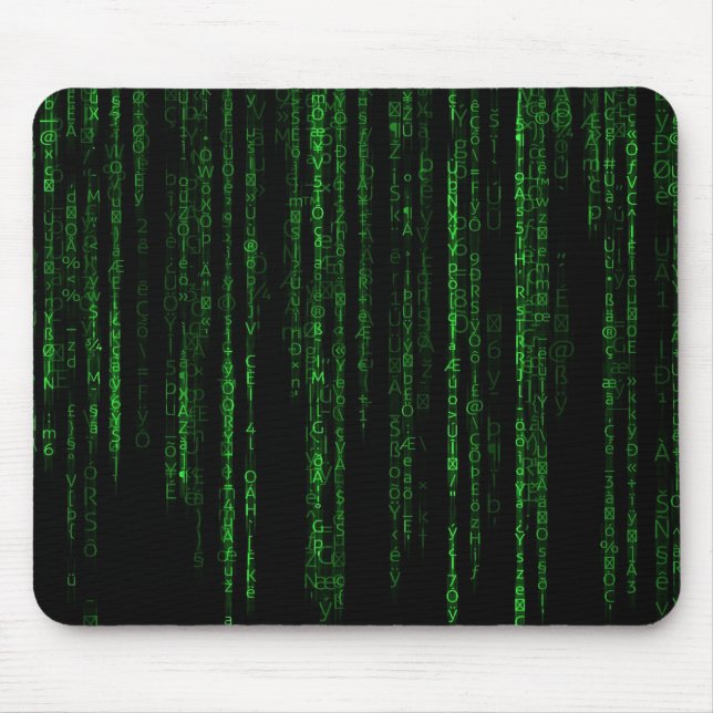 Tapis De Souris Code matrice (Devant)