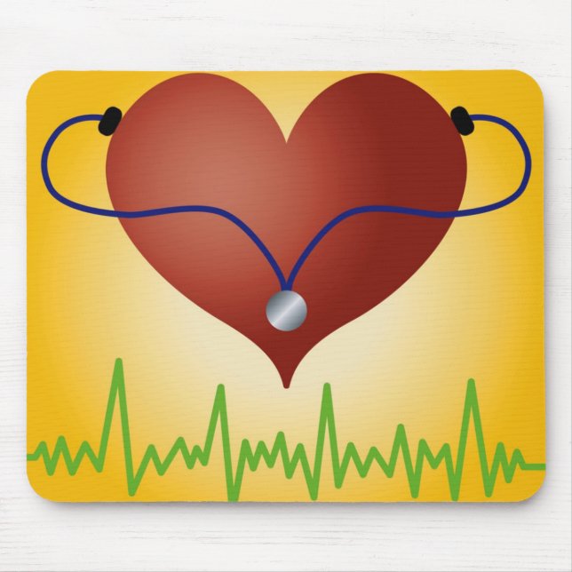 TAPIS DE SOURIS COEUR (Devant)