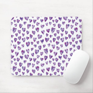 Tapis De Souris Coeur aquarelle