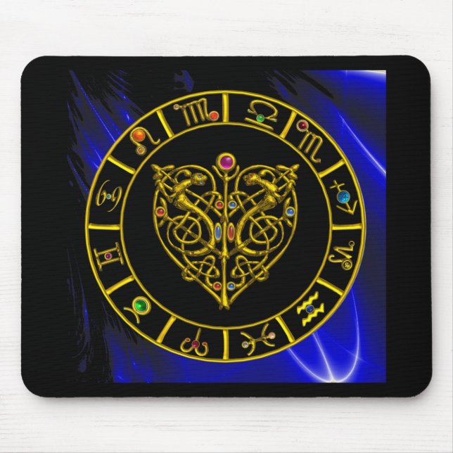 TAPIS DE SOURIS COEUR ASTRAL (Devant)