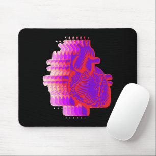 Tapis De Souris Coeur de course