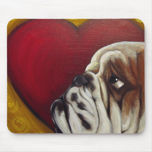 Tapis De Souris Coeur de despote (Devant)