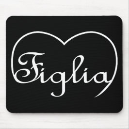 Tapis De Souris Coeur de figue fille italienne