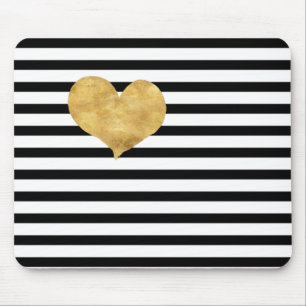 Tapis De Souris Coeur d'or à la française