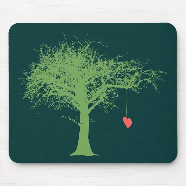 Tapis De Souris Coeur fragile Mousepad (Devant)