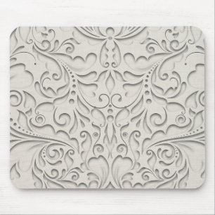 Tapis De Souris Coeur naturel chic