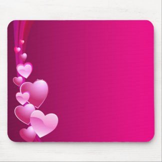 Tapis De Souris coeur rose
