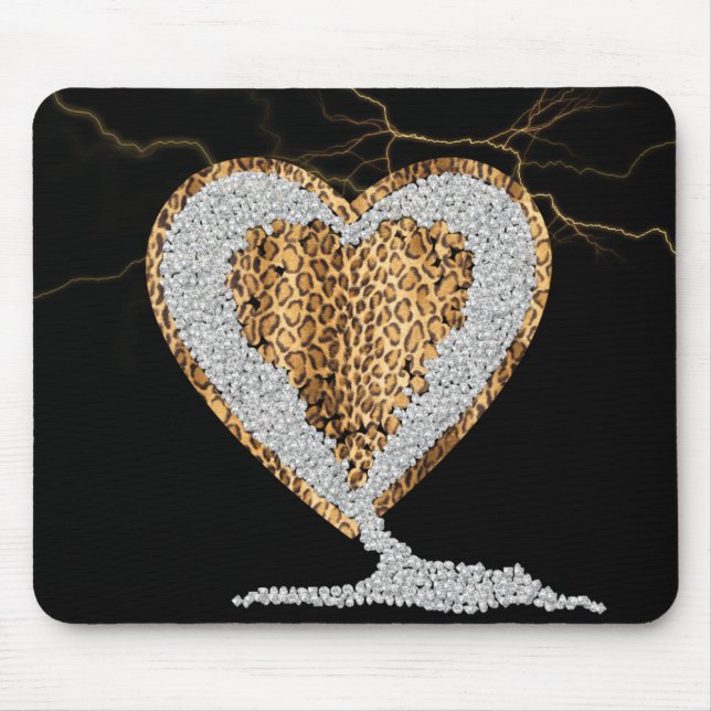 Tapis De Souris Coeur sauvage (Devant)