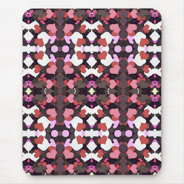 TAPIS DE SOURIS CŒURS (Devant)