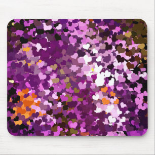 TAPIS DE SOURIS CŒURS