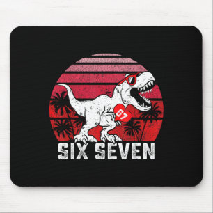 Tapis De Souris Cœurs 67 Saint Valentin 67 Meme Six Sept 6 7 T-