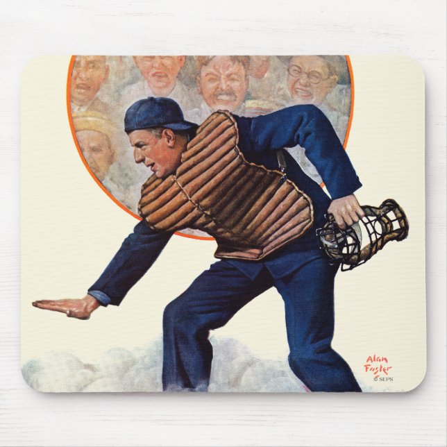Tapis De Souris Coffre-fort au plat (Devant)