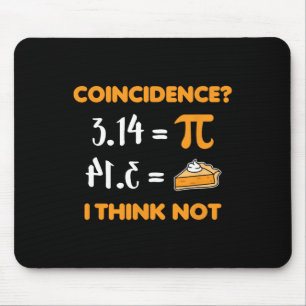 Tapis De Souris Coïncidence Pi 3.14 Math Pun Mathlete Math Amateur