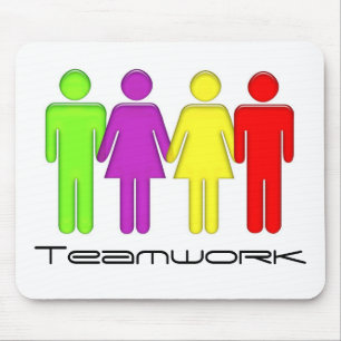 Tapis De Souris Collaboration d'équipe