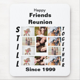 Tapis De Souris Collage d'amis personnalisés 11 Photo Collage