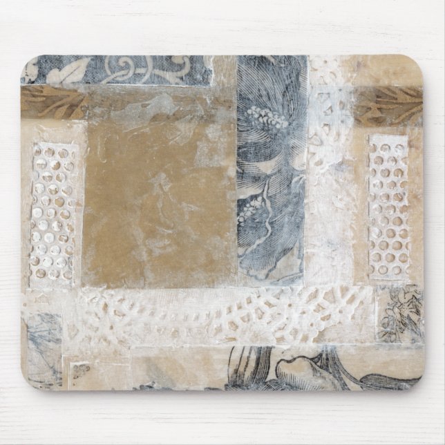 Tapis De Souris Collage de dentelle II (Devant)