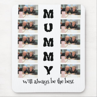 Tapis De Souris Collage photo personnalisé moderne maman 10
