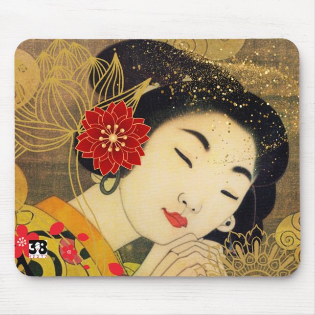 Tapis De Souris Collection femme asiatique (Devant)