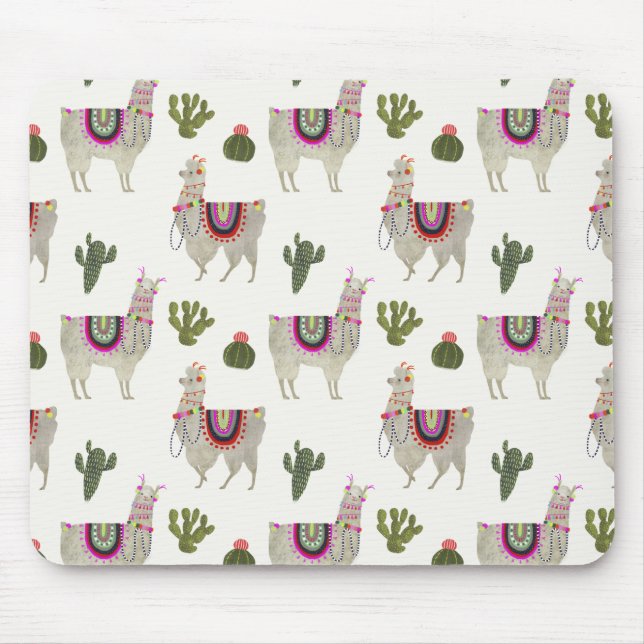 Tapis De Souris Collection Llamarama | Cute Llamas (Devant)