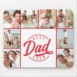 Tapis De Souris Collection photo moderne Best Papa Ever