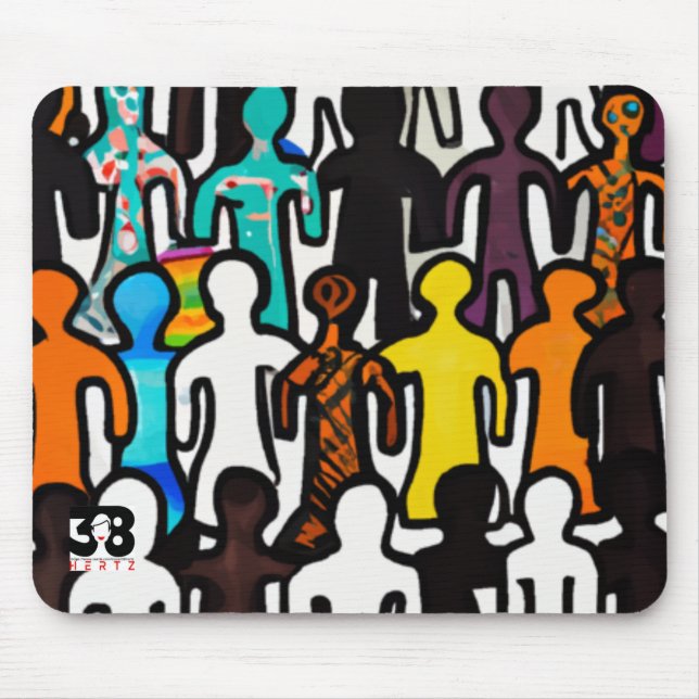 Tapis De Souris Collection sur l'égalité raciale (Devant)