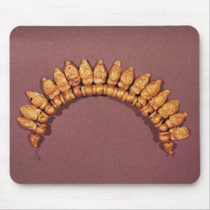 Tapis De Souris Collier avec des masques des maenads et du Silenus